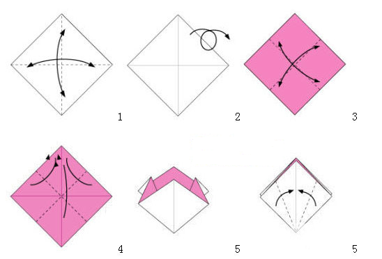 折纸康乃馨的折法图片