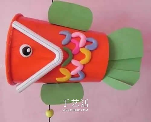 幼儿园手工小制作 各种可爱小鱼的简单做法