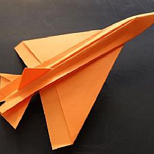 纸折战斗机喷火图片