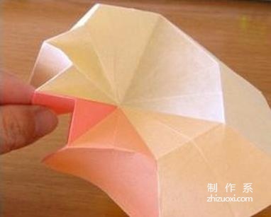 简单折纸，向日葵花折纸步骤详细图解