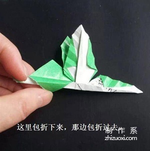 枫叶折纸教程之枫叶手工折纸折法图解教程