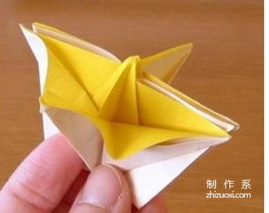 简单折纸，向日葵花折纸步骤详细图解