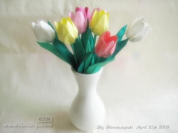 ˮµֽ㡤origami tulips